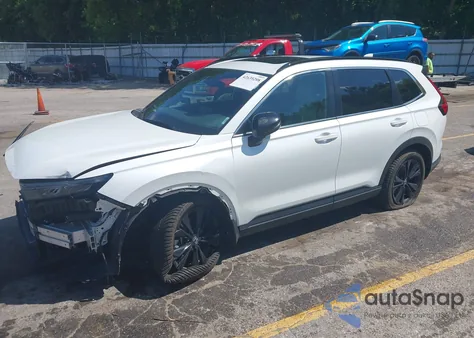 2023 Honda Cr-V Hybrid Sport Touring из США, поврежденный, VIN 7FARS6H95PE024527